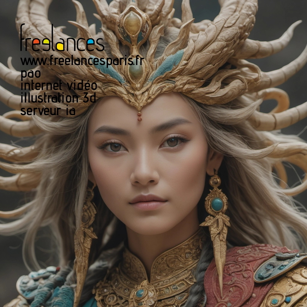 Pao mise en page internet vidéo illustration 3d serveur IA générative AI freelance paris studio de création magazines 8le07ok0